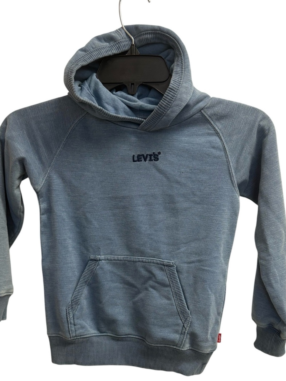 Levi's Washed Light Blue Kids Pullover Hoodie